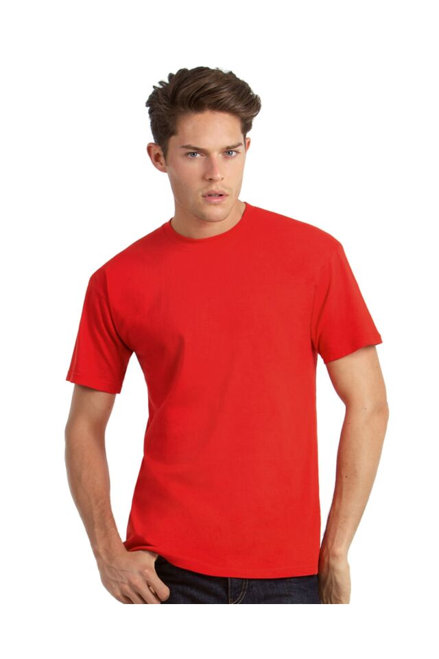 Erkek Düz Renk 5'li Paket Beyaz Gri Kırmızı Saks Siyah T-shirt Beyaz-Gr-Kirmizi-Saks-Si̇yah - 15-16 Yaş